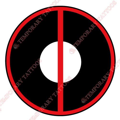 Deadpool Customize Temporary Tattoos Stickers NO.384